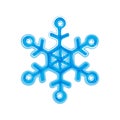 Snowflake isolated-13